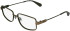 Calvin Klein CKJ26223 glasses in Amber Gold/Khaki