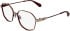 Calvin Klein CKJ26224 glasses in Rose Gold/Wine