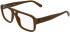 Calvin Klein CKJ26634 glasses in Transparent Brown