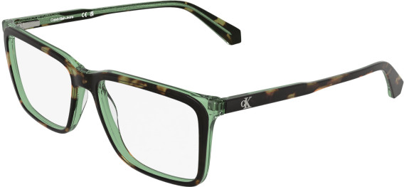 Calvin Klein CKJ26636 glasses in Havana/Green