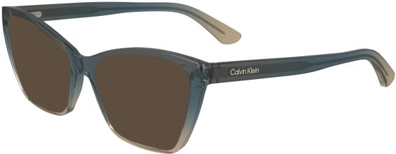 Calvin Klein CK24523 sunglasses in Blue/Nude