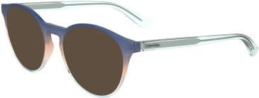 Calvin Klein CK23549 sunglasses in Blue/Nude/Azure