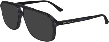 Calvin Klein CK24518 sunglasses in Striped Blue