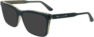 Calvin Klein CK24542 sunglasses in Petrol/Smoke
