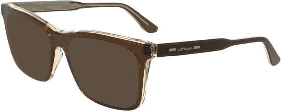 Calvin Klein CK24542 sunglasses in Light Brown/Crystal