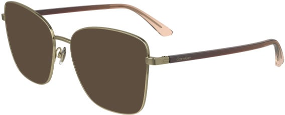 Calvin Klein CK23128 sunglasses in Gold