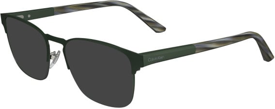 Calvin Klein CK23129 sunglasses in Matte Green