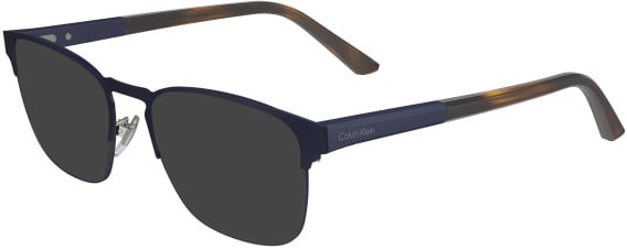 Calvin Klein CK23129 sunglasses in Matte Blue