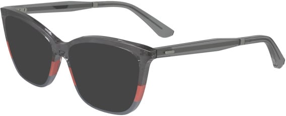 Calvin Klein CK23545 sunglasses in Striped Grey/Coral/Grey
