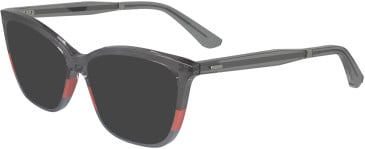 Calvin Klein CK23545 sunglasses in Striped Grey/Coral/Grey