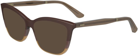 Calvin Klein CK23545 sunglasses in Dark Brown/Brown/Caramel