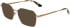 Calvin Klein CK24104 sunglasses in Amber Gold/Black