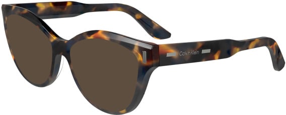 Calvin Klein CK23541 sunglasses in Blue Havana