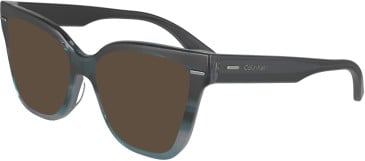 Calvin Klein CK23543 sunglasses in Striped Blue