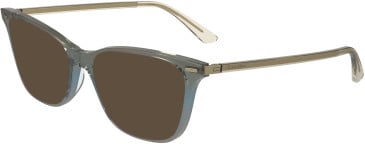 Calvin Klein CK23544-50 sunglasses in Transparent Khaki/Azure/Grey