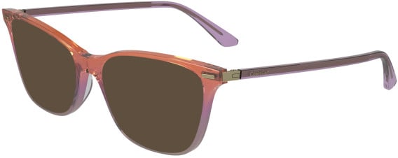 Calvin Klein CK23544-50 sunglasses in Transparent Orange/Pink/Nude