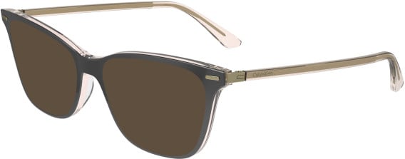 Calvin Klein CK23544-50 sunglasses in Black/Nude