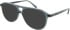 Calvin Klein CK25107 Sunglasses in Clear Blue