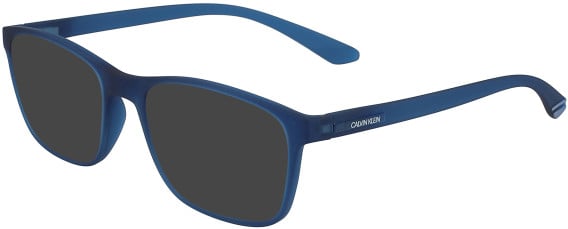 Calvin Klein CK19571N sunglasses in Matte Crystal Blue
