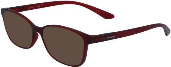 Calvin Klein CK23525N sunglasses in Matte Burgundy