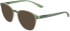 Calvin Klein CK23527N sunglasses in Transparent Gradient Green