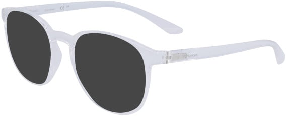 Calvin Klein CK23527N sunglasses in Crystal Clear