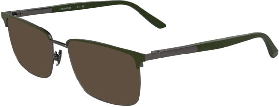 Calvin Klein CK25106-56 sunglasses in Khaki