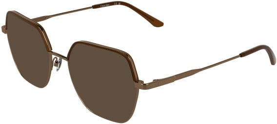 Calvin Klein CK25113 sunglasses in Amber Gold