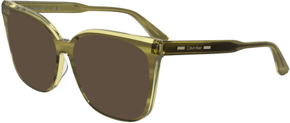 Calvin Klein CK25511 sunglasses in Striped Khaki