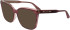 Calvin Klein CK25511 sunglasses in Striped Burgundy