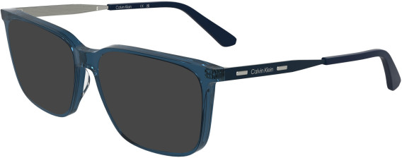 Calvin Klein CK25517 sunglasses in Transparent Blue