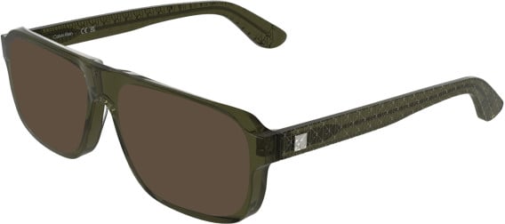 Calvin Klein CK25548 sunglasses in Transparent Khaki