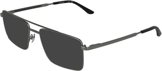 Calvin Klein CK26101 sunglasses in Matte Dark Ruthenium