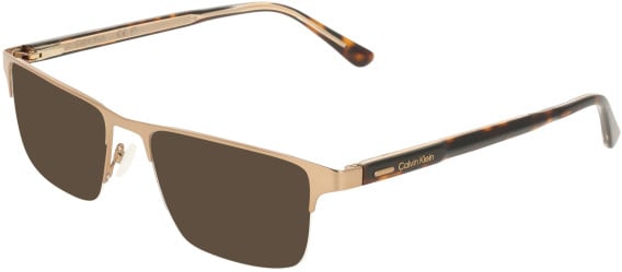 Calvin Klein CK26113I sunglasses in Gold / Havana