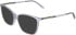 Calvin Klein CK26509 sunglasses in Transparent Light Lilac
