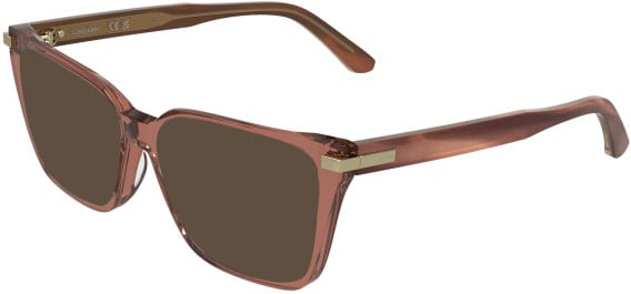 Calvin Klein CK26515 sunglasses in Transparent Brick