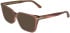 Calvin Klein CK26515 sunglasses in Transparent Brick