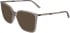 Calvin Klein CK26518 sunglasses in Transparent Taupe