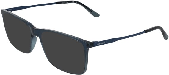 Calvin Klein CK26539-58 sunglasses in Transparent Navy