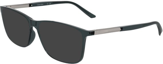 Calvin Klein CK5864N-54 sunglasses in Transparent Grey