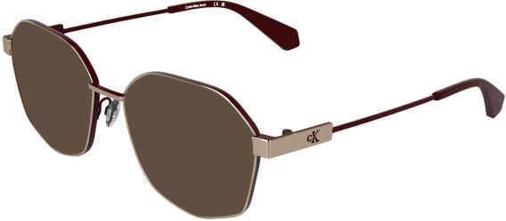 Calvin Klein CKJ26224 sunglasses in Rose Gold/Wine