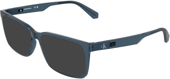 Calvin Klein CKJ26612 sunglasses in Transparent Blue