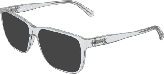 Calvin Klein CKJ26631 sunglasses in Transparent Grey