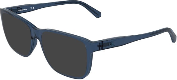 Calvin Klein CKJ26631 sunglasses in Transparent Blue