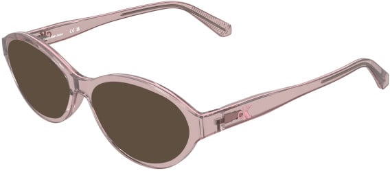 Calvin Klein CKJ26632 sunglasses in Transparent Rose