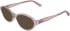 Calvin Klein CKJ26632 sunglasses in Transparent Rose