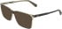 Calvin Klein CKJ26636 sunglasses in Transparent Brown
