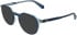 Calvin Klein CKJ26637 sunglasses in Transparent Blue