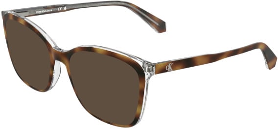 Calvin Klein CKJ26638 sunglasses in Havana