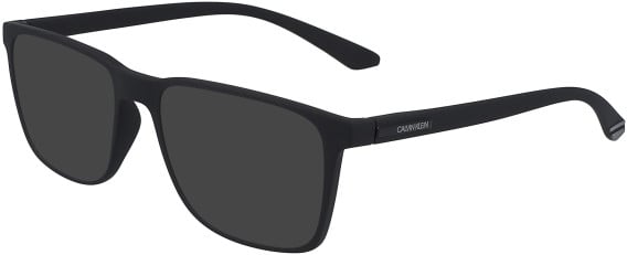 Calvin Klein CK19573N sunglasses in Matte Black